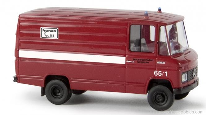 Brekina 36829 Mercedes-Benz L 406 D Cargo Van - Wurzburg, G