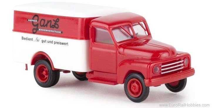 Brekina 37142 Hanomag L 28 Kaufhaus Ganz