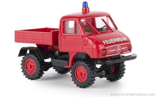 Brekina 39032 MB Unimog 411 fire brigade
