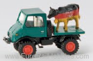 Brekina 39082 Unimog 421 Pr m.Kuh:Die faire Mi