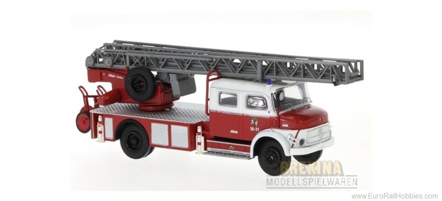 Brekina 47081 1950s Mercedes-Benz L1519 DLK30 Fire Ladder T
