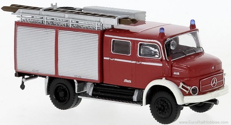 Brekina 47170 Mercedes LAF 1113 TLF 16 body shutters red, w