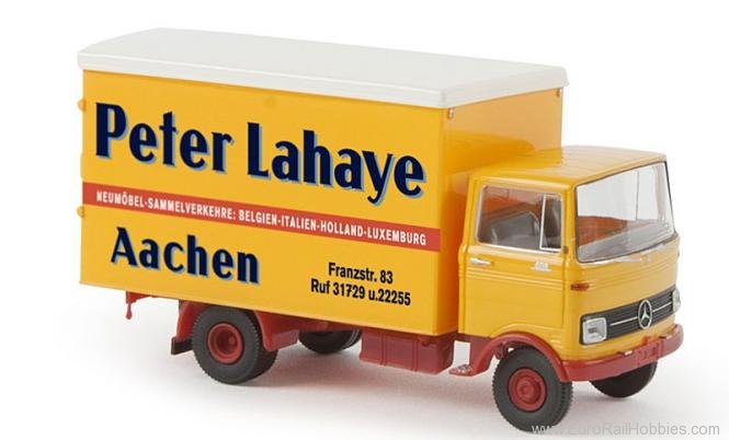 Brekina 48552 1965-1984 Mercedes-Benz LP 608 Box-Body Deliv