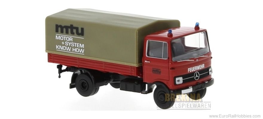 Brekina 48579 1965-1984 Mercedes-Benz LP 608 Low-Side Deliv