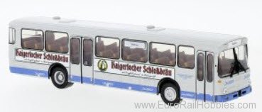 Brekina 50648 MB O 307 Bus WEG Overland Bus Haigerlocher Sc