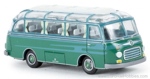 Brekina 56024 Setra S 6 Reisebus tÃ¼rkisBlue/was