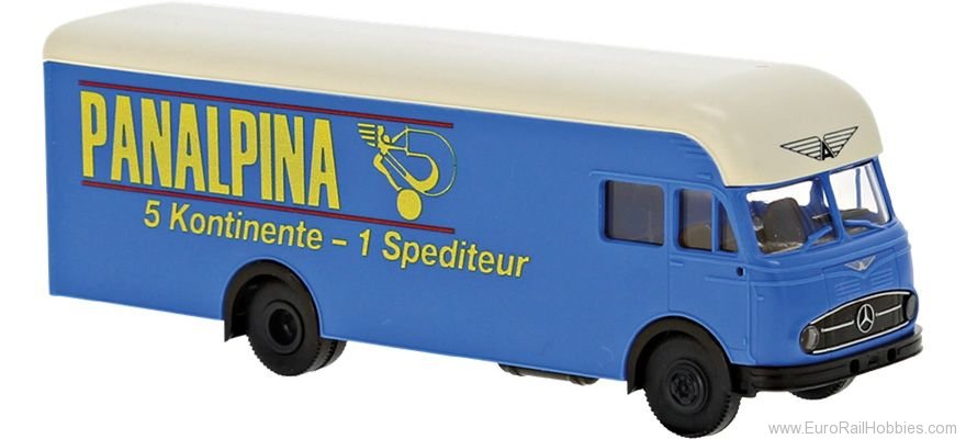 Brekina 57232 MB L 322 MÃ¶belwagen Panalpina (A)