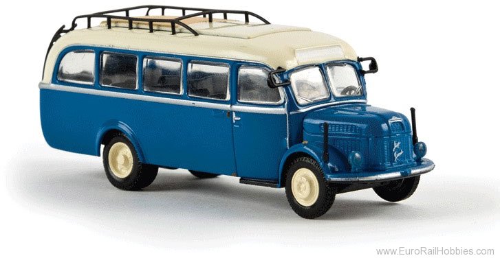 Brekina 58001 1954 Steyr 380/I Bus - - Starline Ivory, Blue