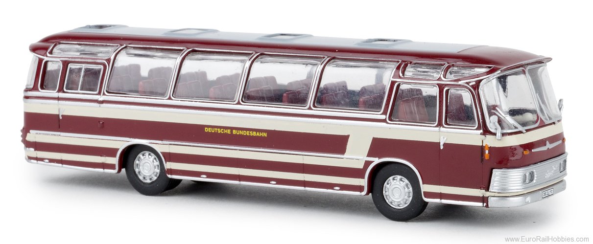 Brekina 58282 1960s Neoplan NH 12 Bus - German Federal Rail