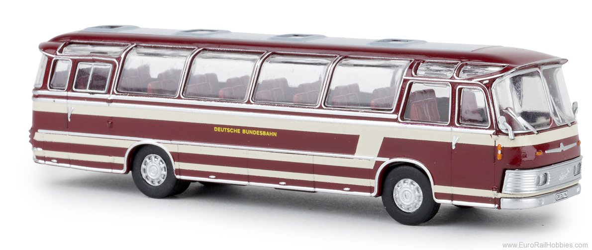 Brekina 58283 1960s Neoplan NH 12 Bus - German Federal Rail