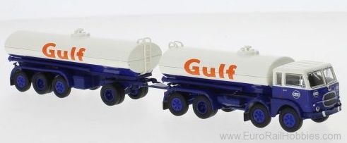 Brekina 58457 Fiat 690 Millpiedi Tanklastzug Gulf