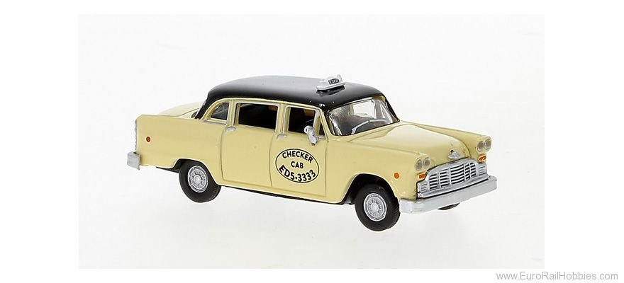 Brekina 58935 1950s-1982 Checker Sedan - Checker Cab St. Lo