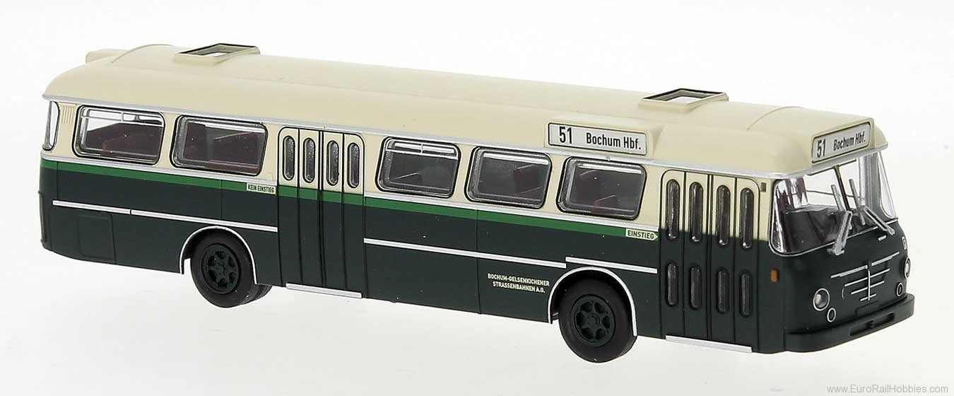 Brekina 59362 1963 Bussing Senator Bus - Bogestra, Germany 