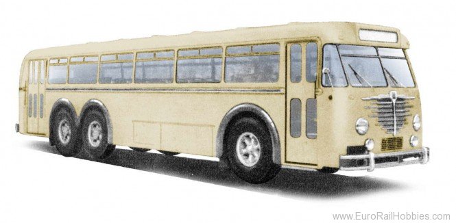 Brekina 59420 BÃ¼ssing 12.000 T Bus beige