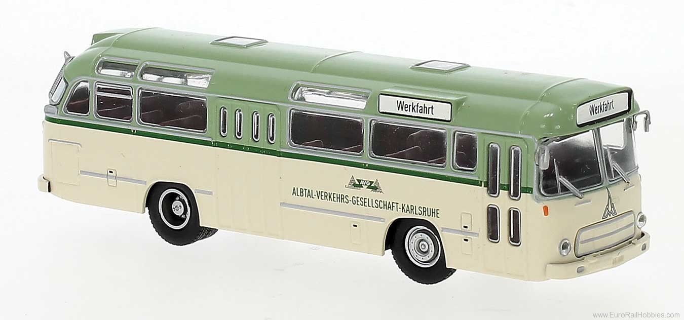 Brekina 59522 1960 Magirus Saturn II Bus - Albtaler Verkehr