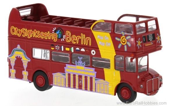 Brekina 61104 AEC Routemaster offen Stadtr & fahrt Berlin