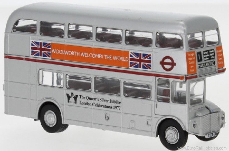 Brekina 61105 AEC Routemaster 1977, Silver Jubilee