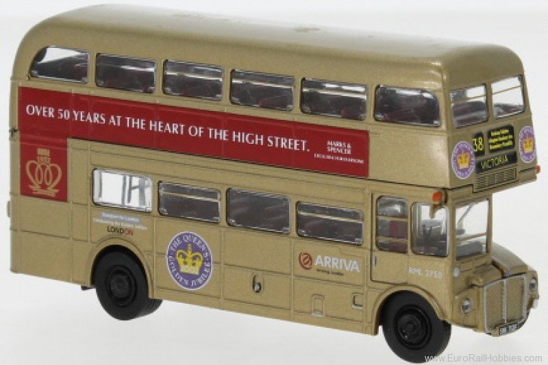 Brekina 61106 AEC Routemaster 2002, Golden Jubilee