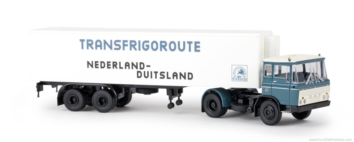 Brekina 85279 DAF FT2600 KÃ¼KoSZ Transfrigoroute