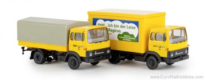 Brekina 90461 Set of 2 Magirus MK, DBP