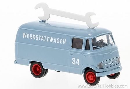 Brekina 93638 1956-1968 Mercedes-Benz L 319 Kasten Cargo Va
