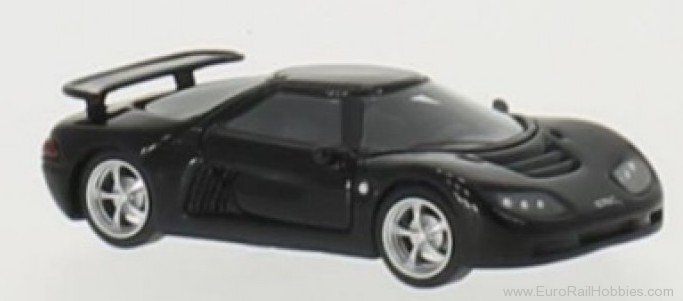 Brekina BOS87136 Lotec Sirius metallic black, 2000