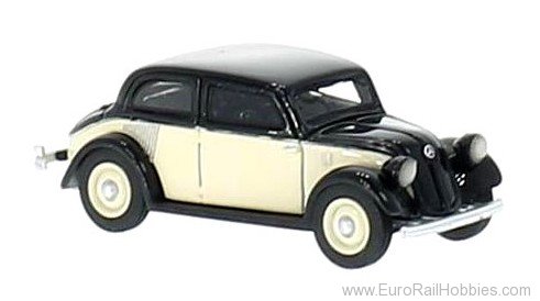 Brekina BOS87225 Mercedes 130 (W23) black, beige, 1934