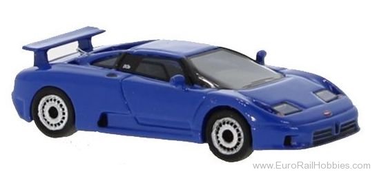 Brekina BOS87555 Bugatti EB 110 blue, 1991