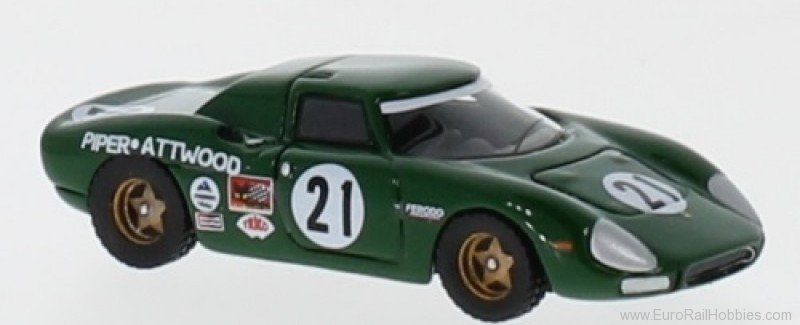 Brekina BOS87623 Ferrari 250 LM 1968, 24h Le Mans, D. Piper, R