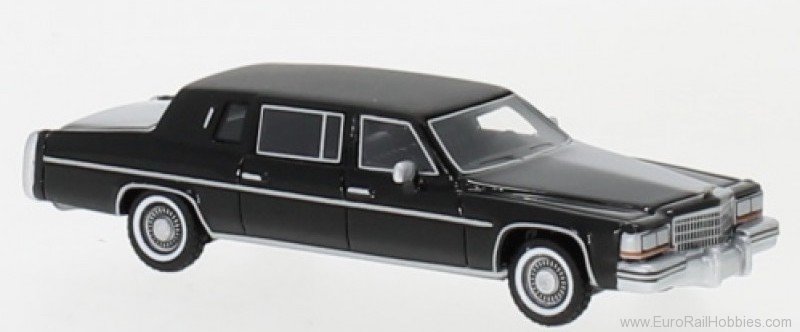 Brekina BOS87660 Cadillac Fleetwood Formal Sedan black, 1980