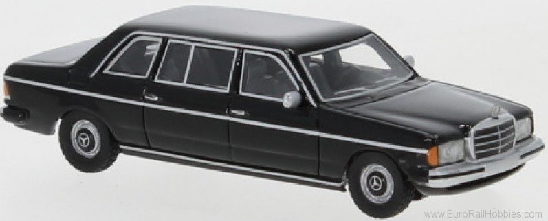 Brekina BOS87680 Mercedes V123 sedan long version black, 1977