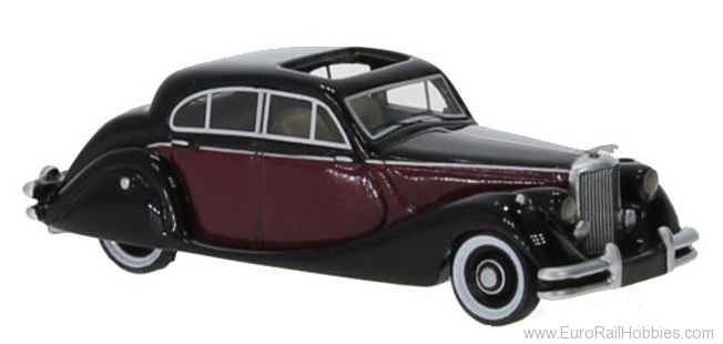 Brekina BOS87766 Jaguar Mark V black, dark red, 1950