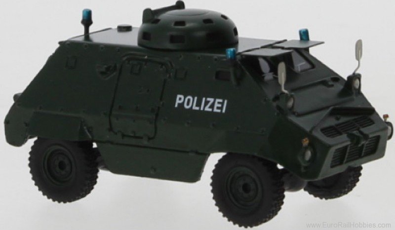 Brekina BOS87831 Thyssen UR-416 dark green, 1975, police (D)