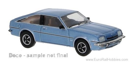 Brekina PCX870100 Opel Manta B CC metallic blue, 1978