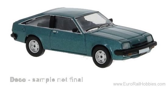 Brekina PCX870102 Opel Manta B CC metallic green, 1980