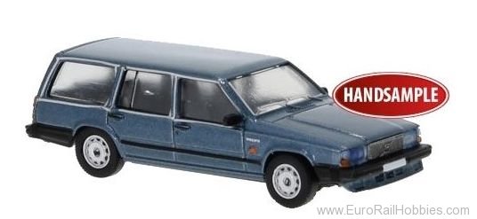 Brekina PCX870114 Volvo 740 Kombi hellblau-met. 1985