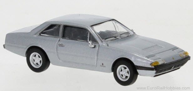 Brekina PCX870134 Ferrari 365 GT4 2+2 silber 1972