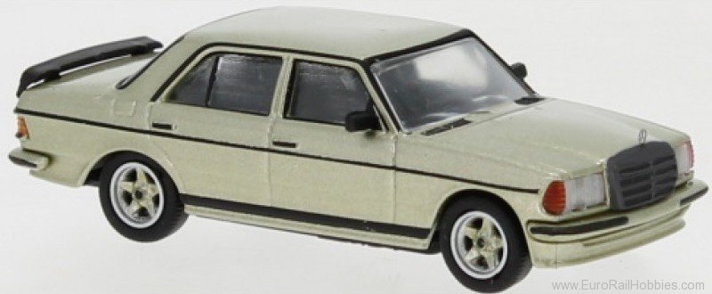 Brekina PCX870177 Mercedes W123 AMG metallic light green, 1980