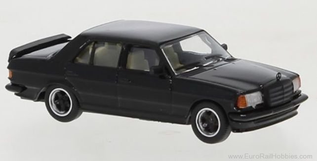 Brekina PCX870179 Mercedes W123 AMG black, 1980