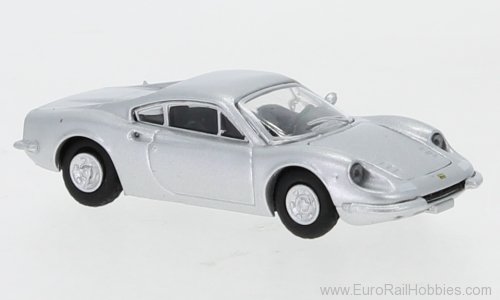 Brekina PCX870219 Ferrari Dino 246 GT silber 1969