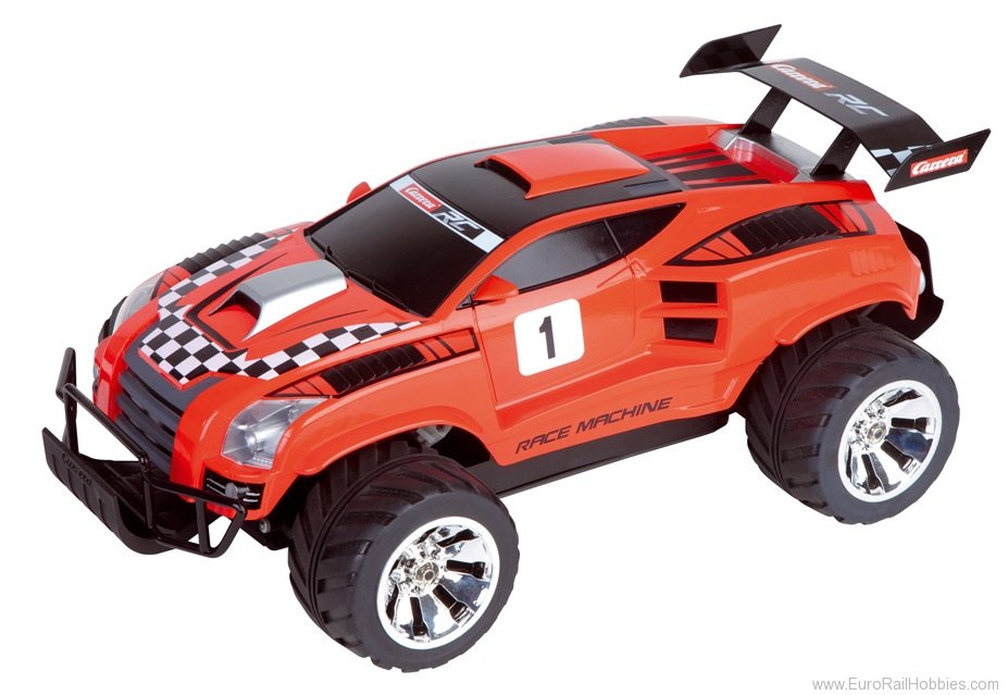 Carrera 120007 R/C Racing Machine Red 1:10