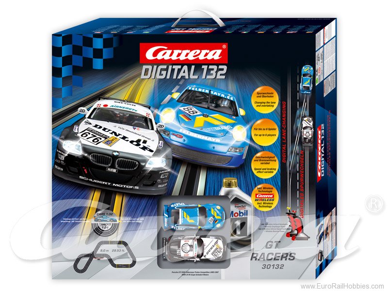 Carrera 30132 GT Racers incl. Wireless - DIGITAL 132 Set