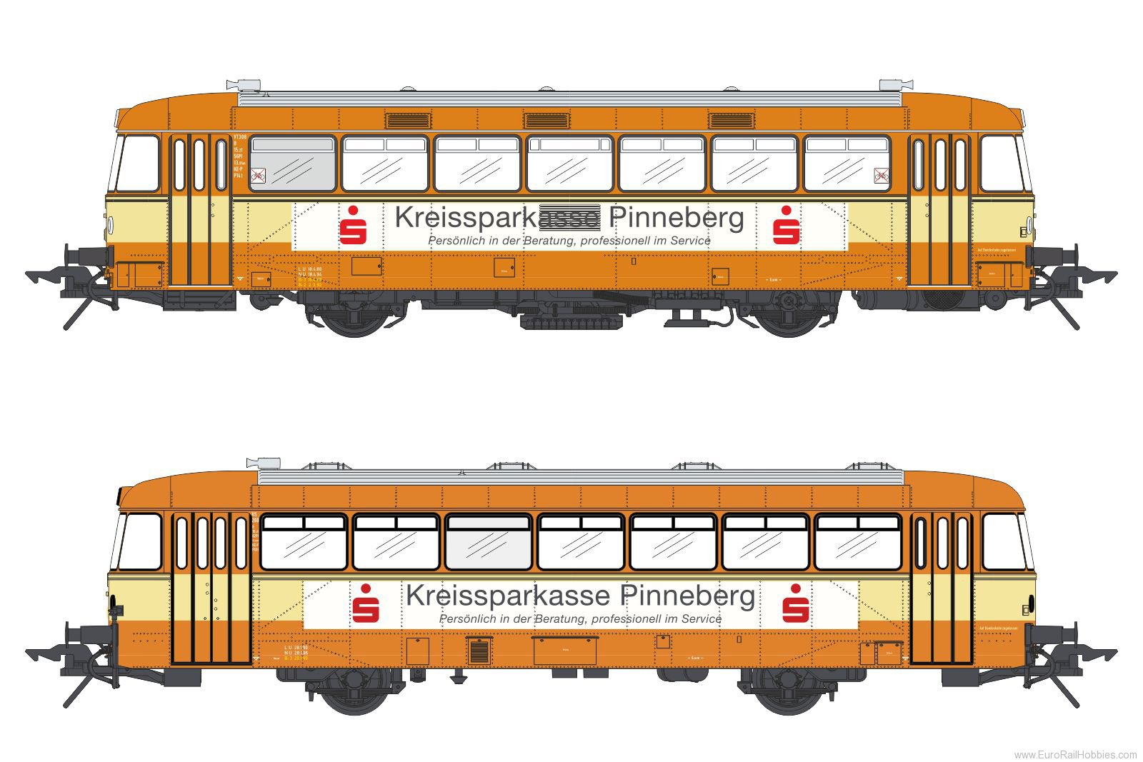 Lenz 40193.05 Lenz Limited Edition Model Rail Bus VT98/VS98