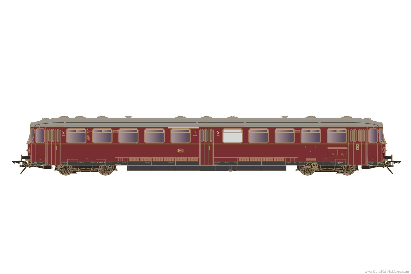 Lenz 40415.01 Battery-powered railcar ETA 150 652, DB, Era 