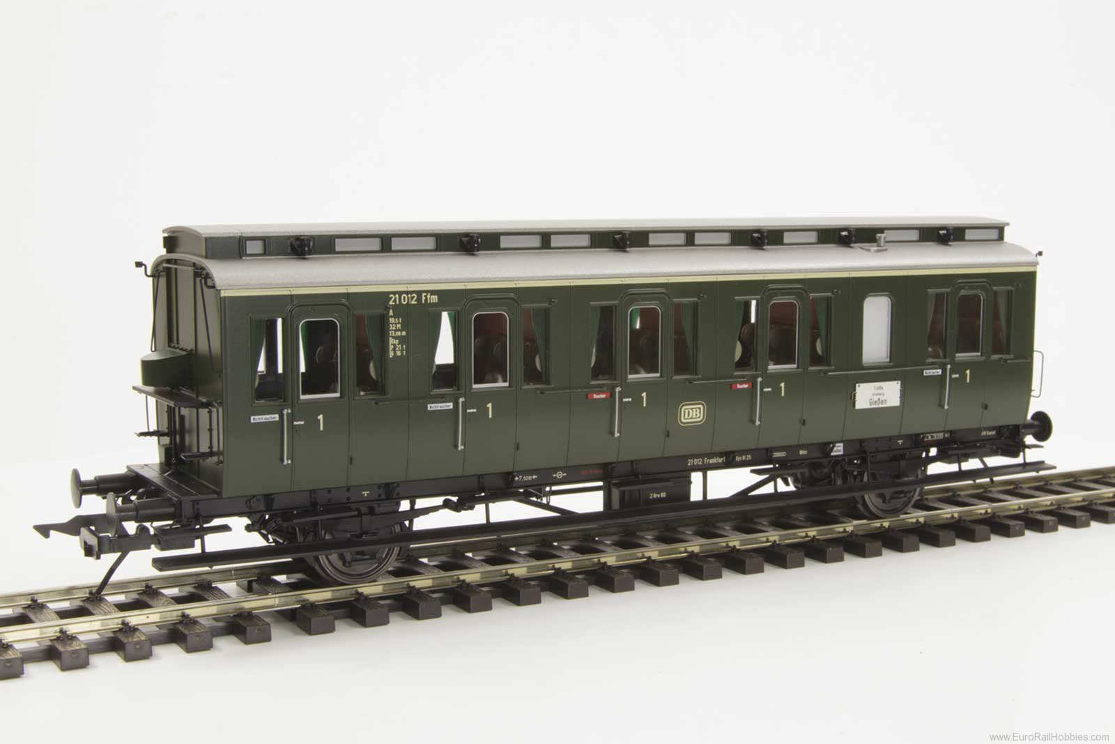 Lenz 41165.01 Prussian Compartment Coach Design type B3, 2-