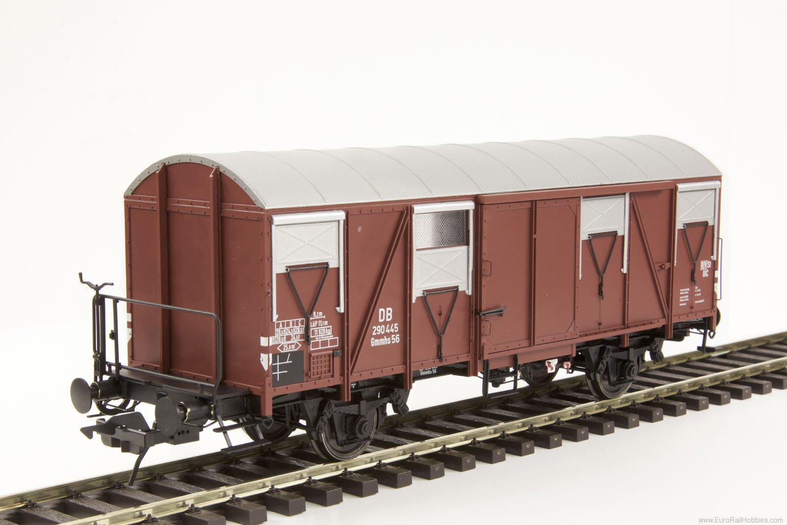 Lenz 42243.01 Gmmhs56 with groyne (aluminium roof), DB, Ep.