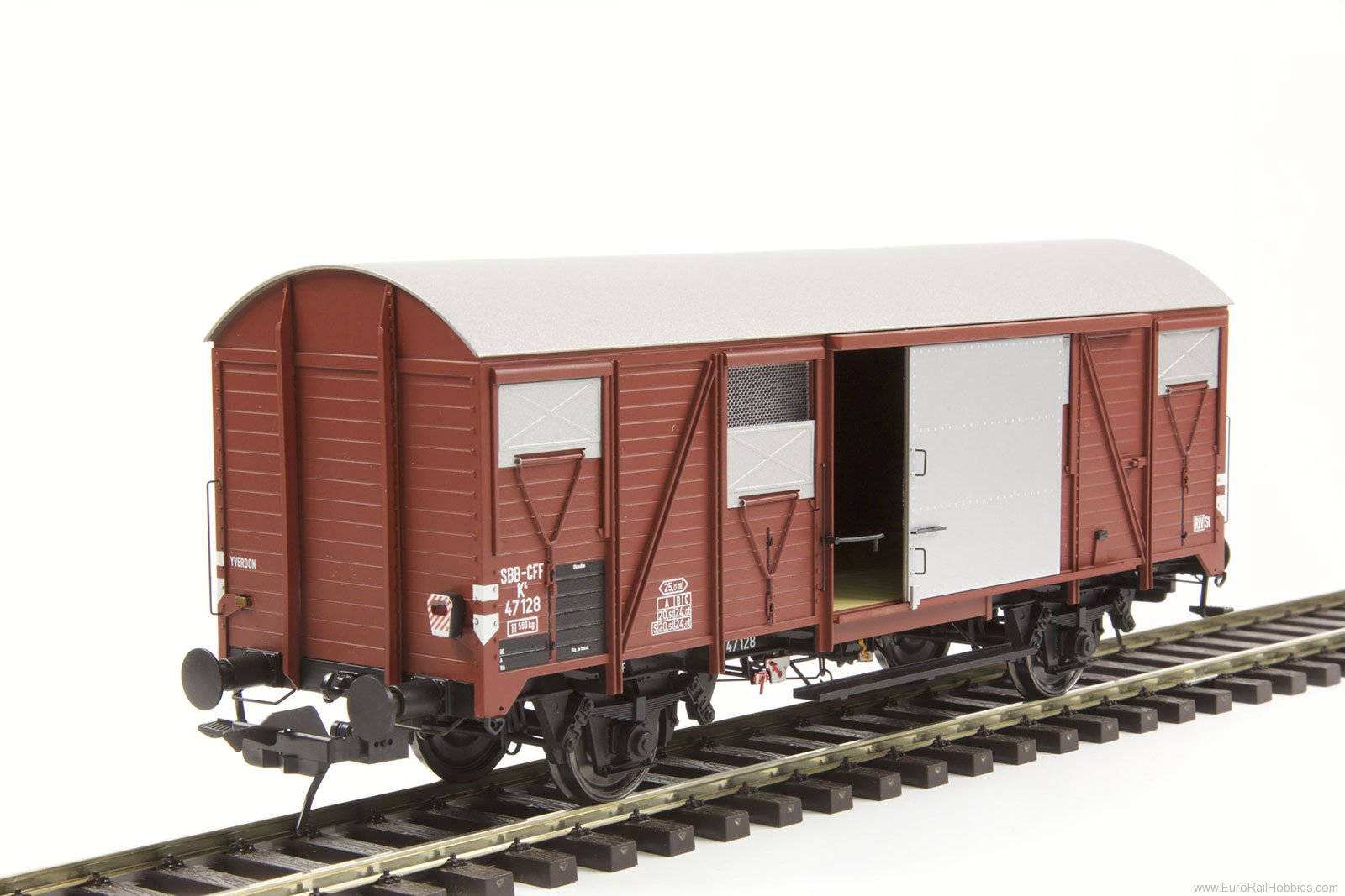Lenz 42244.01 Covered Freight Car K4  SBB, PVCâDach, B