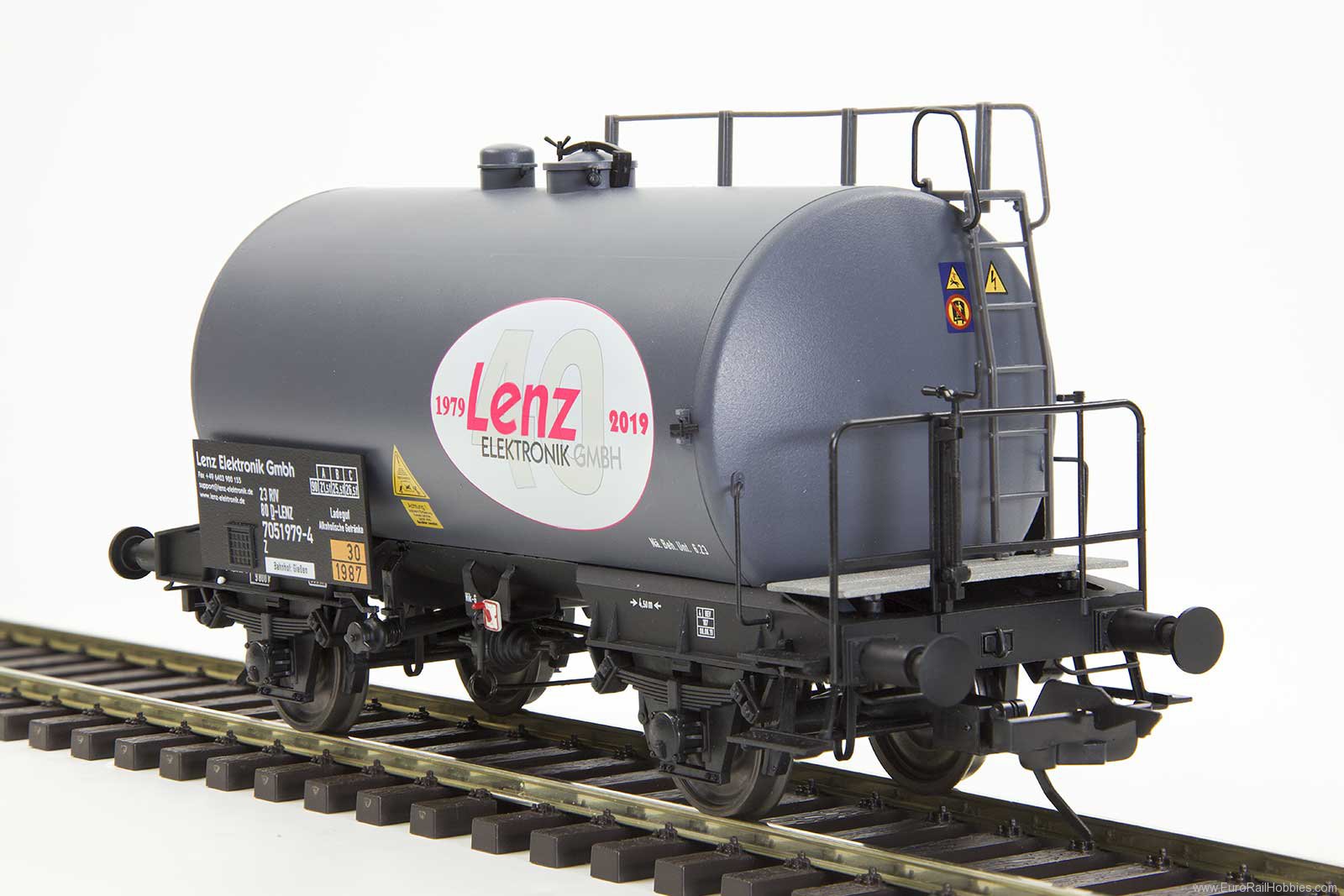 Lenz 42320.01 Tank wagon 40 Jahre Lenz Elektronik GmbH