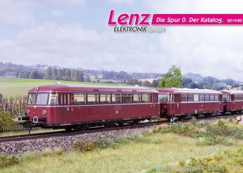 Lenz 90400.08 LENZ 2019 Catalogue 0-gauge (german language)