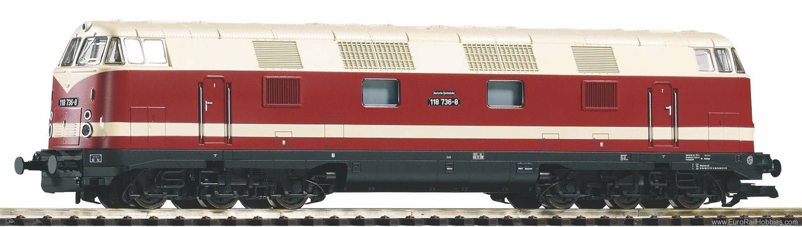 Piko 37571 G Sound Diesel Locomotive BR 118, 6-axle DR I